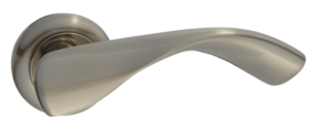 Ручка раздельная, Кармелла DH 202-04, матовый никель, TIXX, SN