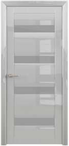 Межкомнатная дверь Барселона, 600*2000, Белый глянец, Albero, (стекло матовое)