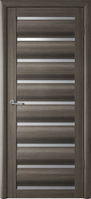 Межкомнатная дверь Сидней, 800*2050, Кедр серый, Albero, (стекло матовое)