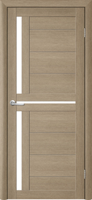 Межкомнатная дверь Тренд Т-5, 900*2000, Лиственница латте, Albero, (стекло белое)