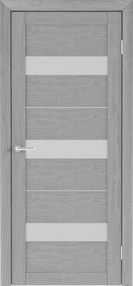 Межкомнатная дверь Тренд Т-7, 900*2000, Ясень дымчатый, Albero, (стекло матовое)