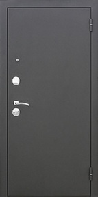 Стальная дверь, Царское зеркало, серебро-белый ясень, 860*2050 (Пр), Зеркало, в комплекте с замком