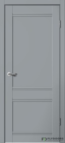 Межкомнатная дверь С01, 600*2000, серый, Сибирь Профиль (глухая)