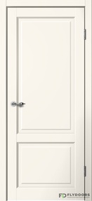 Межкомнатная дверь С02, 700*2000, Ваниль, Сибирь Профиль (глухая)