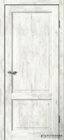 Межкомнатная дверь С02, 600*2000, Ель альпийская, Сибирь Профиль (глухая)