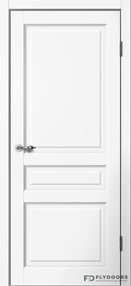 Межкомнатная дверь С03, 900*2000, Белый, Сибирь Профиль (глухая)