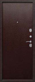 Стальная дверь, Гарда 7,5, медь-медь, 960*2050 (Л), NEW, в комплекте с замком, Ferroni