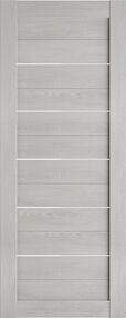 Межкомнатная дверь Техно, 600*2000, Шале серый, ДвериСити (глухая), молдинг