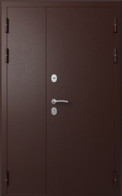 Стальная дверь, Эталон М-4/2, медь-медь, 1 260*2050 (Пр), в комплекте с замком, Эталон