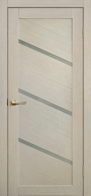 Межкомнатная дверь L05, 900*2000, Ясень , FLYDOORS, (стекло матовое)