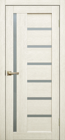 Межкомнатная дверь L17, 700*2000, Бьянко, FLYDOORS, (стекло матовое)