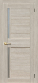 Межкомнатная дверь L22, 700*2000, Ясень, FLYDOORS, (стекло матовое)