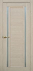 Межкомнатная дверь L23, 900*2000, Ясень, FLYDOORS, (стекло матовое)
