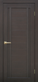 Межкомнатная дверь L24, 600*2000, Венге 3Д, FLYDOORS (глухая)