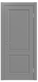 Межкомнатная дверь Тоскана_602.11, 600*2000, Серый-ОФ1, Оптима (глухая), Багет