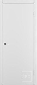 Межкомнатная дверь Симпл, 800*2000, Сатин бланк, ВФД (глухая)