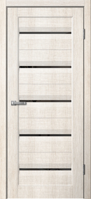 Межкомнатная дверь Микрофлекс ПО SО2, 900*2000, Бьянко 3D, ЗПК, (пластик черный)