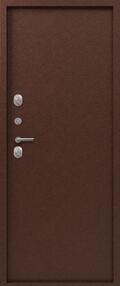 Стальная дверь, Т-111, медь-антик-медь-антик, 960*2050 (Пр), в комплекте с замком, Центурион
