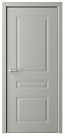 Межкомнатная дверь Схема Эмаль-2 ПГ Эмаль Стиль-2, 700*2000, серый, Albero (глухая), без замка