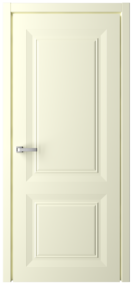 Межкомнатная дверь Схема Эмаль-2 ПГ Эмаль СтильБогема, 900*2000, Слоновая кость, Albero (глухая), без замка