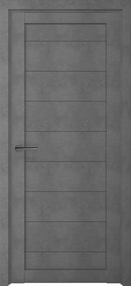 Межкомнатная дверь Мюнхен, 700*2000, Бетон темный, Albero (глухая)