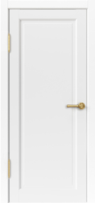 Межкомнатная дверь Криста 1, 700*2000, Белый, ДВЕРНЫЕ РЕШЕНИЯ (глухая)
