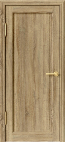 Межкомнатная дверь Криста 1, 900*2000, Дуб европейский, ДВЕРНЫЕ РЕШЕНИЯ (глухая)