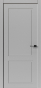 Межкомнатная дверь Галант 2, 900*2000, Лофт светлый, ДВЕРНЫЕ РЕШЕНИЯ (глухая), серая ABS кромка