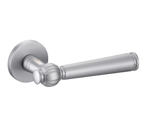 Ручка раздельная, VASO A-41-50, матовый хром, BUSSARE, M.CHROME